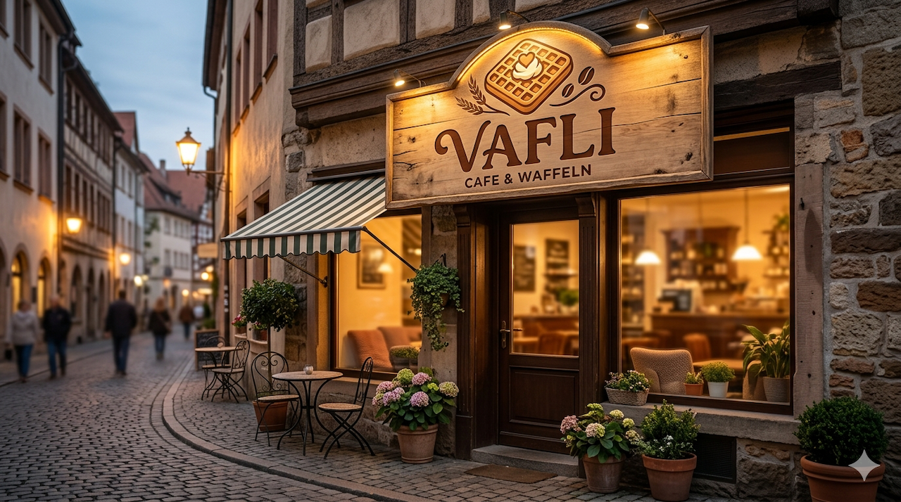 Cafe Vafli Logo