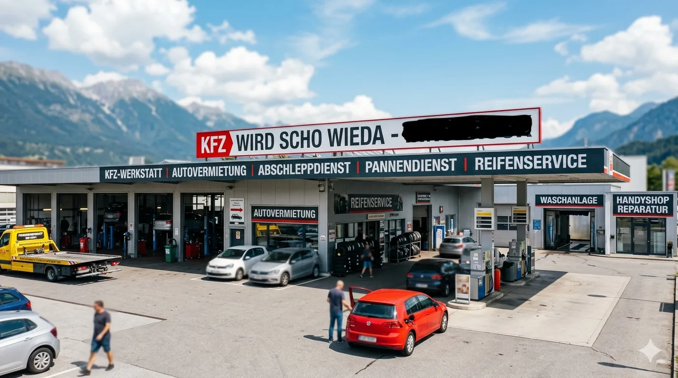 Kfz wird scho wieda