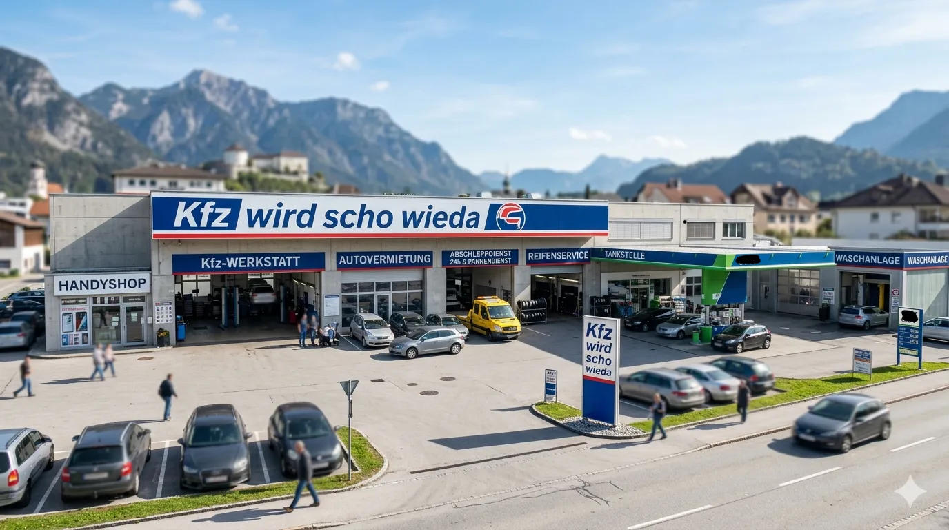Kfz wird scho wieda