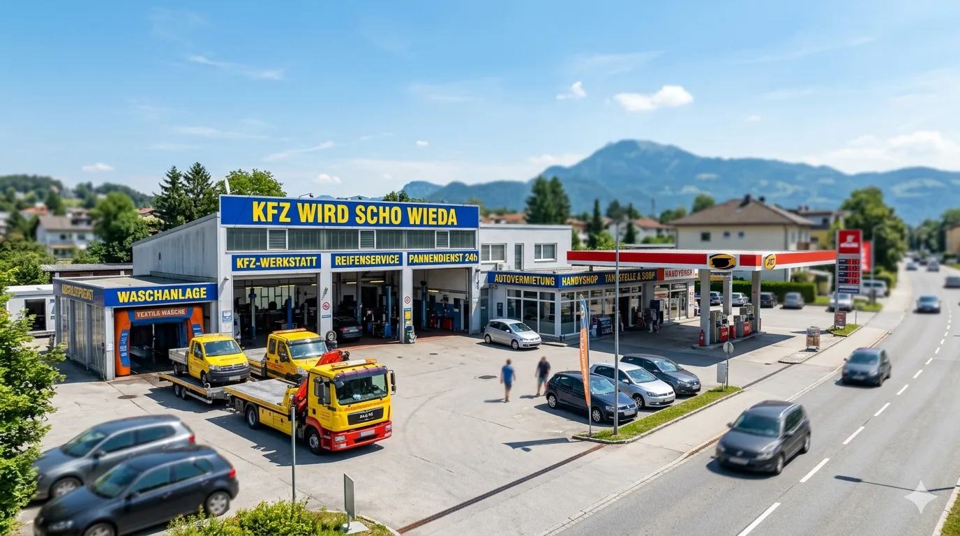 Kfz wird scho wieda