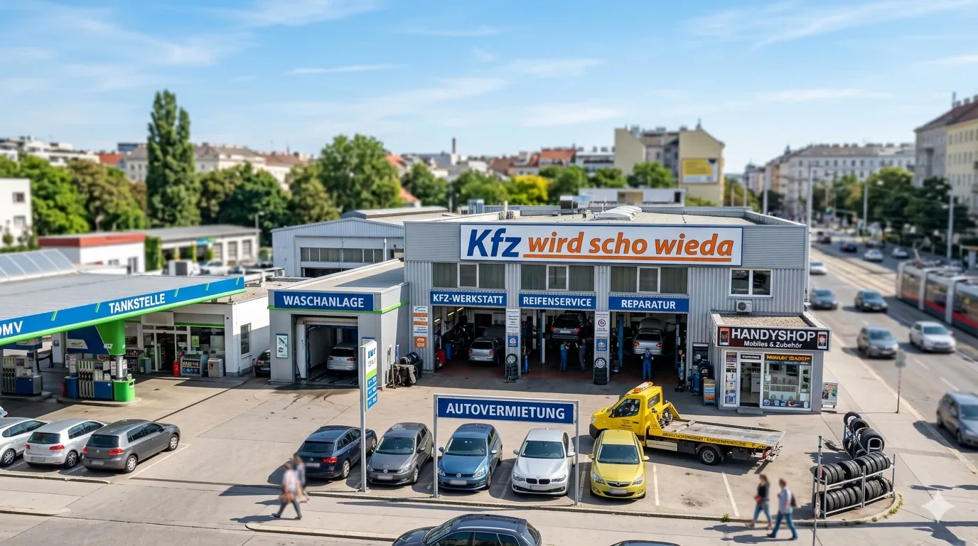 Kfz wird scho wieda