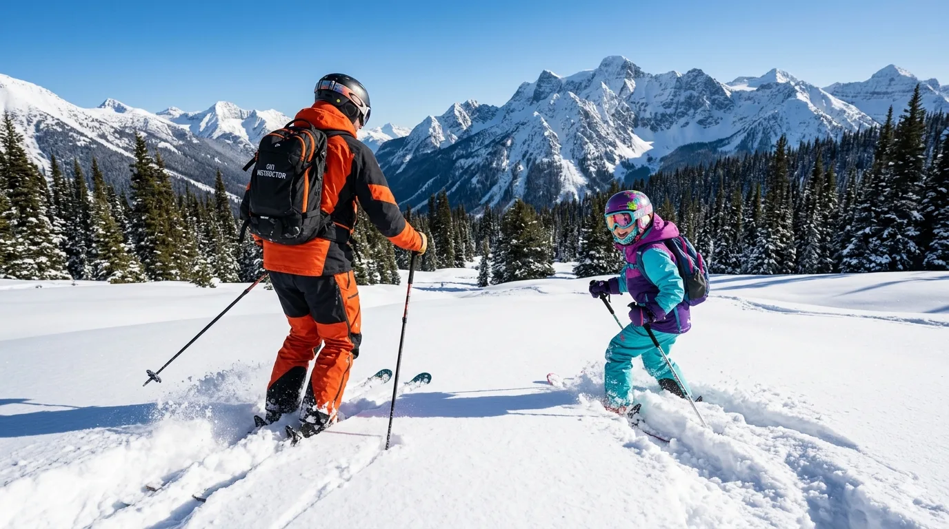 Jo's Ski-Unterricht vom Feinsten