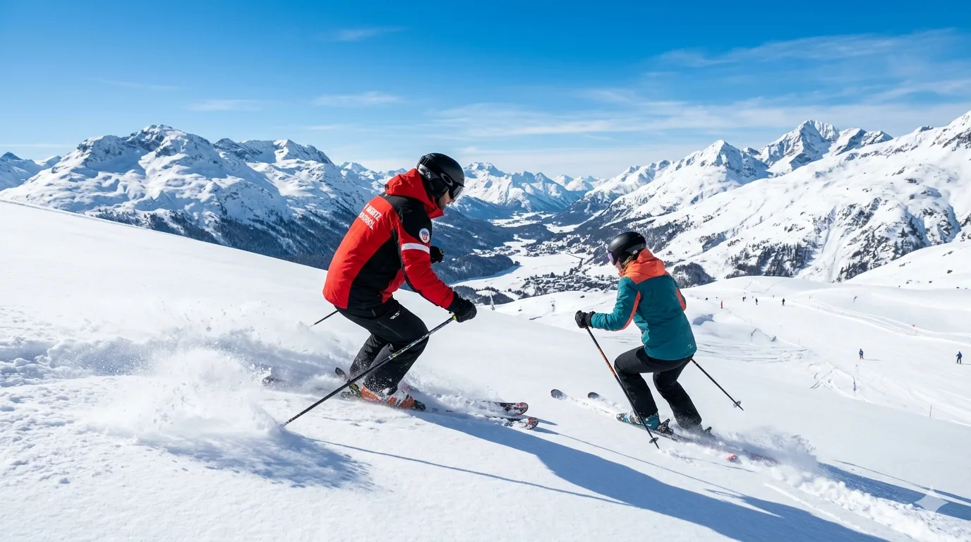 Jo's Ski-Unterricht vom Feinsten